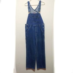 Old Navy Vintage Y2K Bib Overalls, Button Fly, Size 16, RN 54023, CA 17897, C01